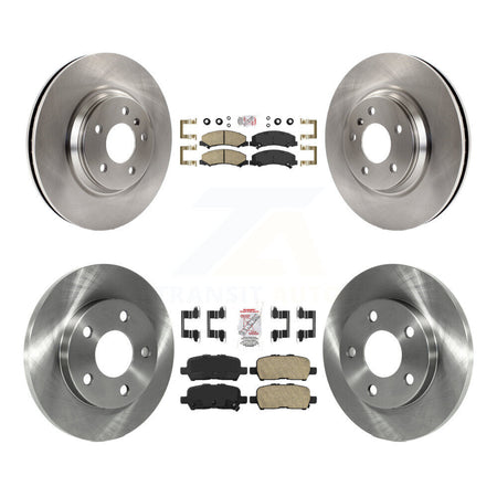 Front Rear Ceramic Pads And Disc Brake Rotors Kit For Chevrolet Impala Limited K8A-101274