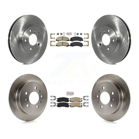 Front Rear Ceramic Pads And Disc Brake Rotors Kit For Chevrolet Impala Monte Carlo K8A-101278