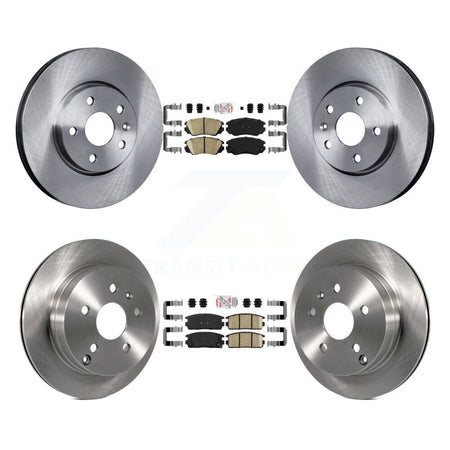Front Rear Ceramic Pads And Disc Brake Rotors Kit For Chevrolet Equinox GMC Terrain K8A-101335
