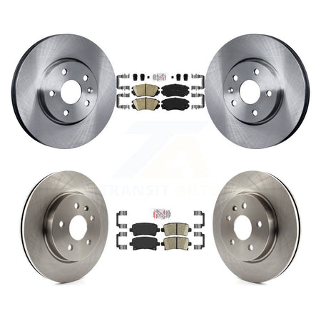 Front Rear Ceramic Pad Brake Rotor Kit For Chevrolet Malibu Impala Buick LaCrosse Limited K8A-101337