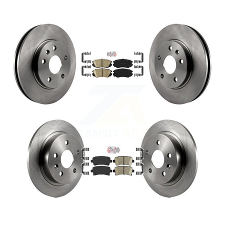 Front Rear Ceramic Pads And Disc Brake Rotors Kit For Chevrolet Malibu Limited K8A-101339