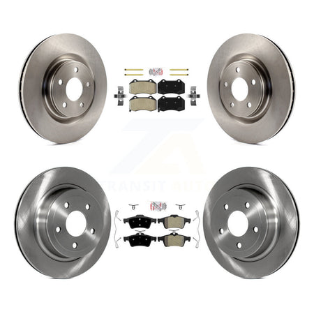 Front Rear Semi-Metallic Pads And Disc Brake Rotors Kit For 2008-2010 Chevrolet Cobalt SS K8A-101353