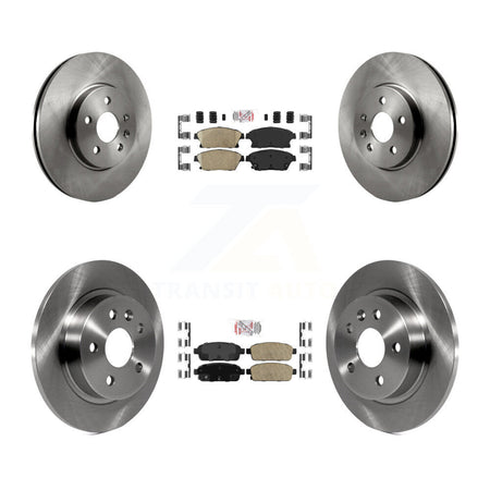 Front Rear Ceramic Pad And Disc Brake Rotor Kit For 2013-2017 Chevrolet Trax Buick Encore K8A-101387