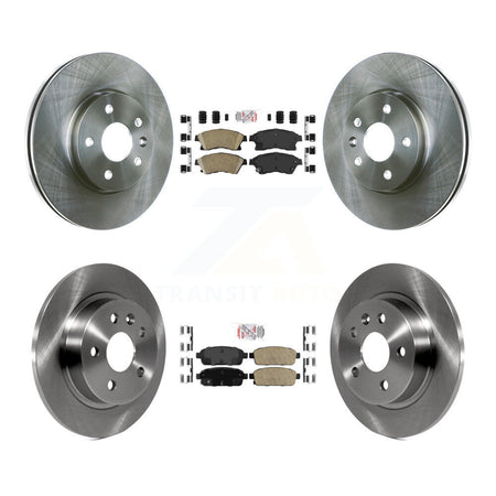 Front Rear Ceramic Pads And Disc Brake Rotors Kit For Chevrolet Cruze Sonic Limited K8A-101393