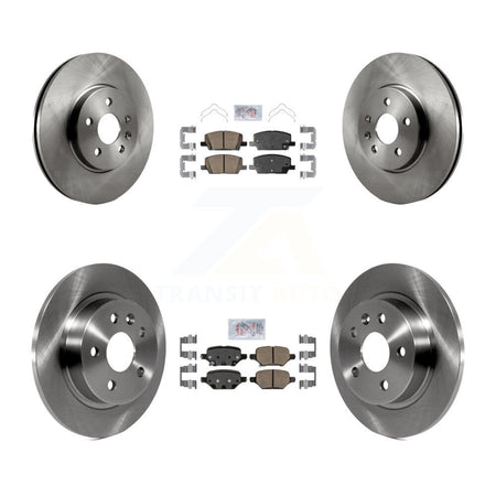 Front Rear Ceramic Pads And Disc Brake Rotors Kit For Buick Encore Chevrolet Trax K8A-101394