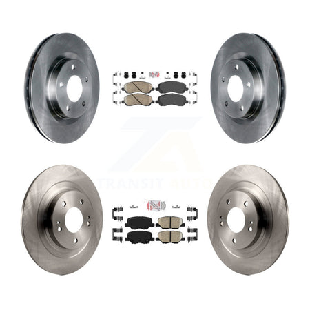 Front Rear Ceramic Pads And Disc Brake Rotors Kit For Mitsubishi RVR Outlander Sport K8A-101649