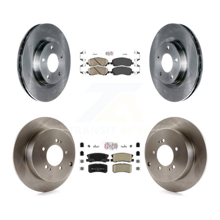 Front Rear Ceramic Pads And Disc Brake Rotors Kit For Mitsubishi Outlander K8A-101658