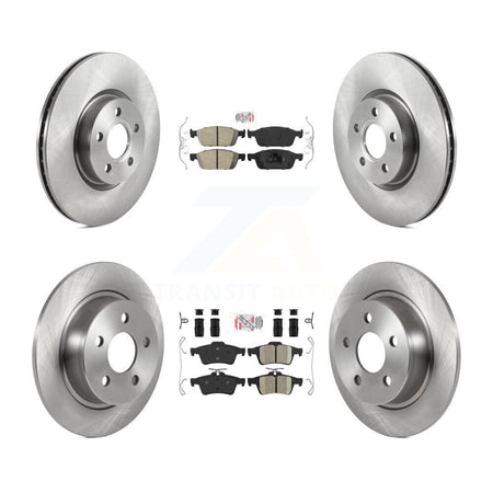 Front Rear Ceramic Pads And Disc Brake Rotors Kit For Ford Transit Connect K8A-101730