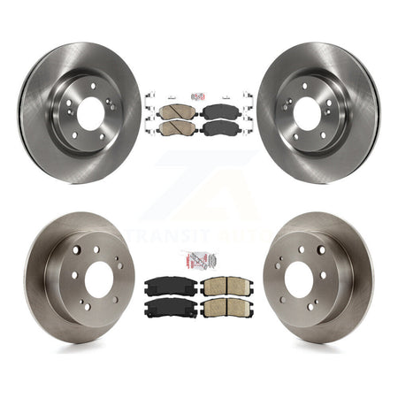 Front Rear Ceramic Pads And Disc Brake Rotors Kit For Mitsubishi Eclipse Galant K8A-101740