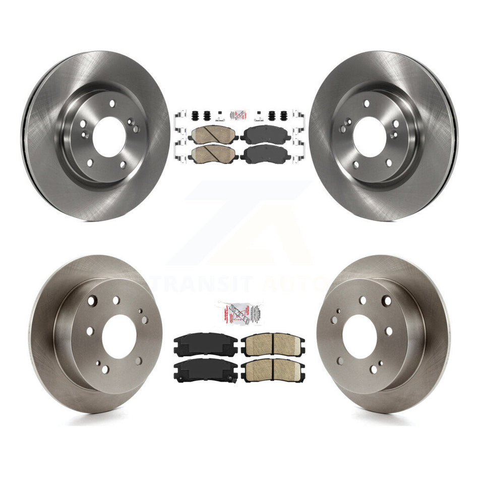 Front Rear Ceramic Pads And Disc Brake Rotors Kit For Mitsubishi Eclipse Galant K8A-101741