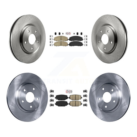 Front Rear Ceramic Pad & Brake Rotors Kit For Dodge Grand Caravan Journey Chrysler Town K8A-101960