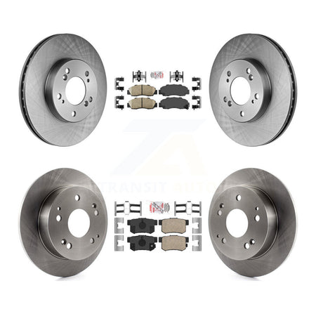 Front Rear Ceramic Pads And Disc Brake Rotors Kit For 1997-2001 Acura Integra Type R K8A-101967