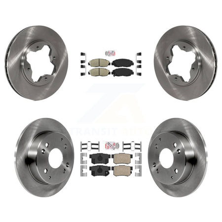 Front Rear Ceramic Pads And Disc Brake Rotors Kit For Honda Accord Acura CL K8A-101972