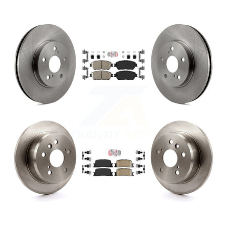 Front Rear Ceramic Pads And Disc Brake Rotors Kit For 2002-2003 Lexus ES300 K8A-102042