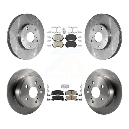 Front Rear Ceramic Pads And Disc Brake Rotors Kit For Toyota Camry Solara Lexus ES300 K8A-102047