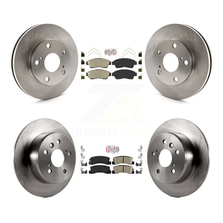 Front Rear Ceramic Pads And Disc Brake Rotors Kit For Toyota Camry K8A-102051