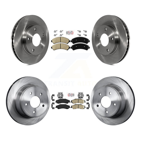 Front Rear Ceramic Pad & Brake Rotors Kit For Chevrolet GMC Blazer S10 Jimmy Sonoma Isuzu K8A-102055