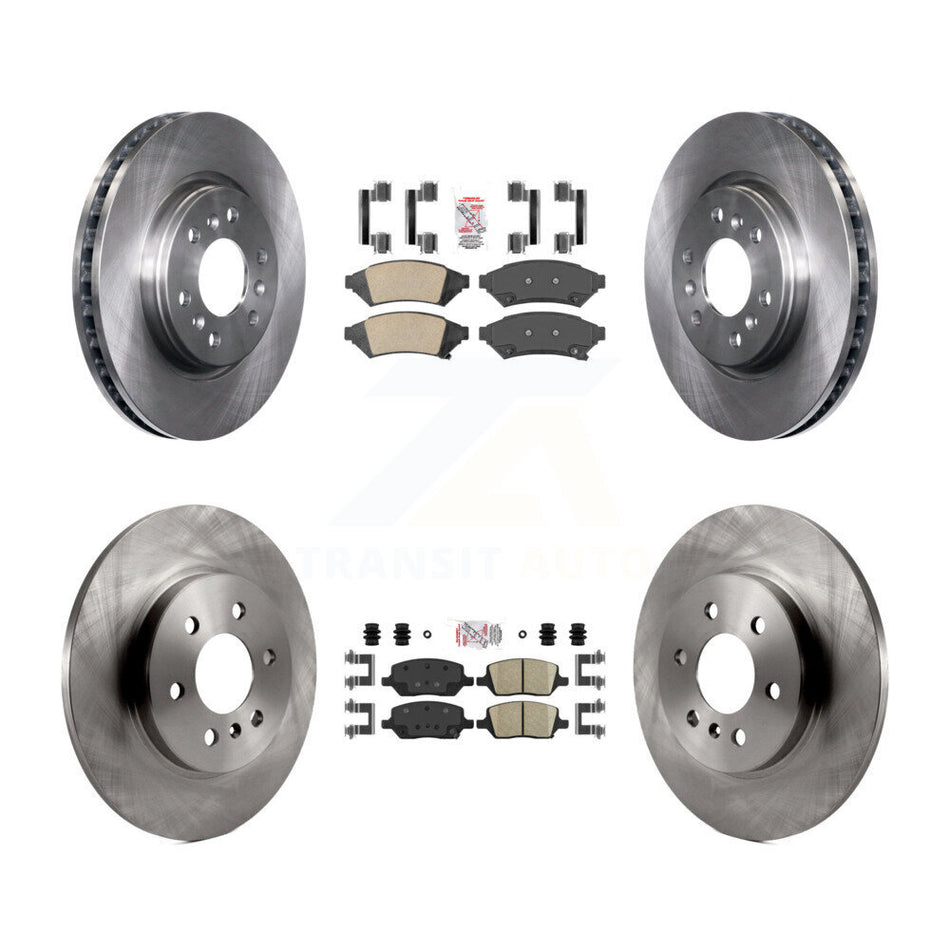 Front Rear Ceramic Pad Brake Rotor Kit For Pontiac Montana Chevrolet Uplander Buick Relay K8A-102109