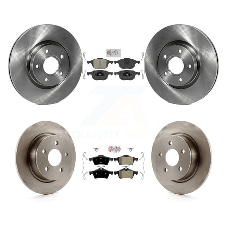 Front Rear Semi-Metallic Pads And Disc Brake Rotors Kit For Ford Escape C-Max K8A-102139