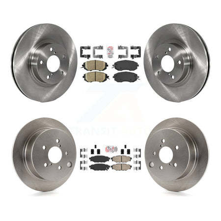 Front Rear Ceramic Pads And Disc Brake Rotors Kit For Subaru Impreza K8A-102203