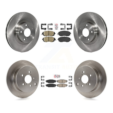 Front Rear Ceramic Pads And Disc Brake Rotors Kit For Subaru Impreza K8A-102204