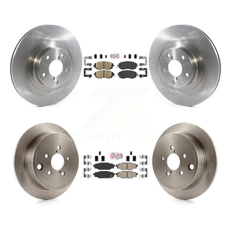 Front Rear Ceramic Pad & Disc Brake Rotors Kit For Subaru Impreza Forester Outback Legacy K8A-102218