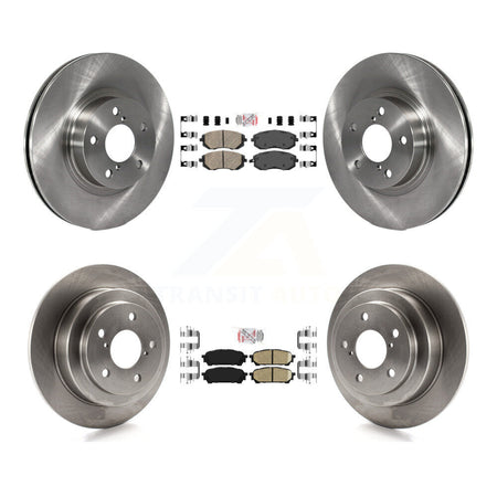 Front Rear Ceramic Pads And Disc Brake Rotors Kit For Subaru Impreza Saab 9-2X K8A-102221