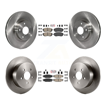Front Rear Ceramic Pad Brake Rotors Kit For Subaru Legacy With 277mm Diameter Rotor K8A-102230