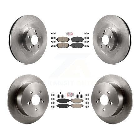 Front Rear Ceramic Pads And Disc Brake Rotors Kit For 2005 Subaru Outback Legacy K8A-102234