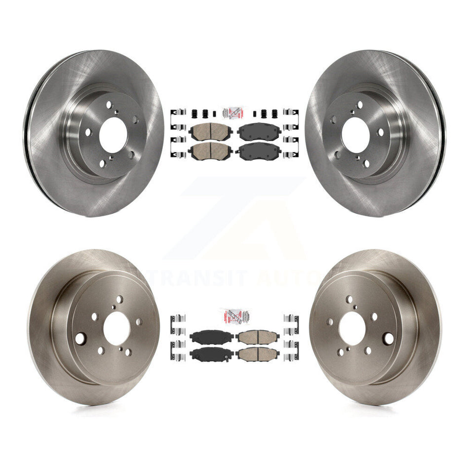 Front Rear Ceramic Pads And Disc Brake Rotors Kit For Subaru Impreza K8A-102251