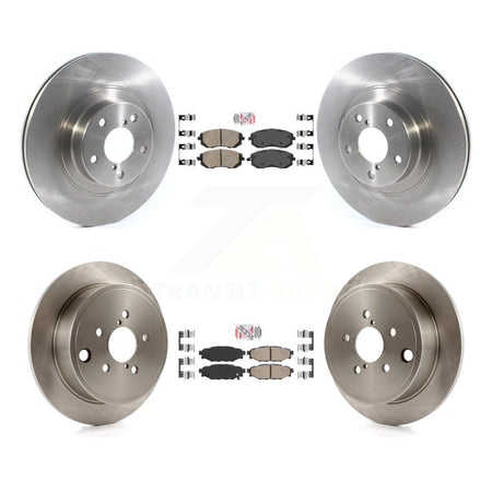 Front Rear Ceramic Pad And Brake Rotor Kit For Subaru Outback Impreza Legacy Forester WRX K8A-102261