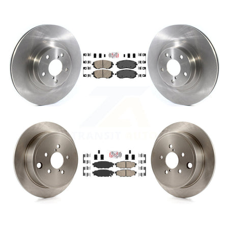 Front Rear Ceramic Pad And Brake Rotor Kit For Subaru Outback Impreza Legacy Forester WRX K8A-102262