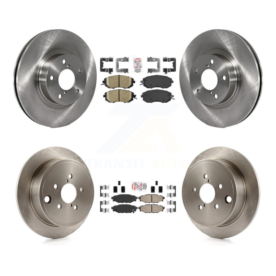 Front Rear Ceramic Pad Brake Rotor Kit For Subaru Impreza Outback Sport 2.5i Premium K8A-102269