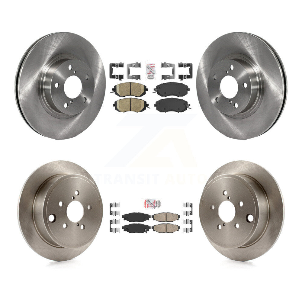 Front Rear Ceramic Pad Brake Rotor Kit For Subaru Impreza Outback Sport 2.5i Premium K8A-102270