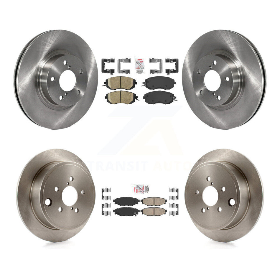 Front Rear Ceramic Pad Brake Rotor Kit For Subaru Impreza Outback Sport 2.5i Premium K8A-102270