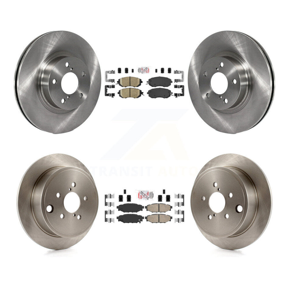Front Rear Ceramic Pad Brake Rotor Kit For Subaru Impreza Outback Sport 2.5i Premium K8A-102271