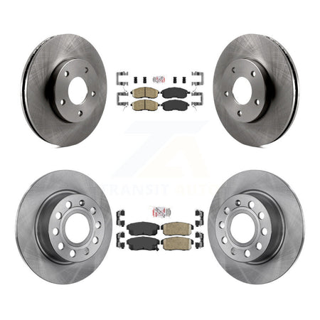 Front Rear Ceramic Pad And Disc Brake Rotor Kit For Nissan Maxima INFINITI I30 From 10/00 K8A-102275