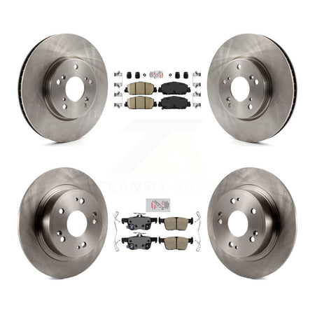 Front Rear Ceramic Pads And Disc Brake Rotors Kit For Honda Accord K8A-102305