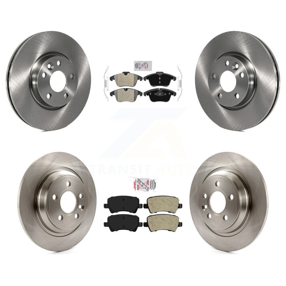 Front Rear Semi-Metallic Pads And Disc Brake Rotors Kit For Volvo S60 K8A-102338