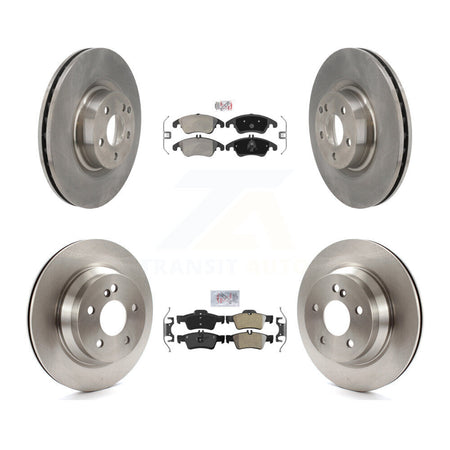 Front Rear Semi-Metallic Pads And Disc Brake Rotors Kit For Mercedes-Benz E400 K8A-102355