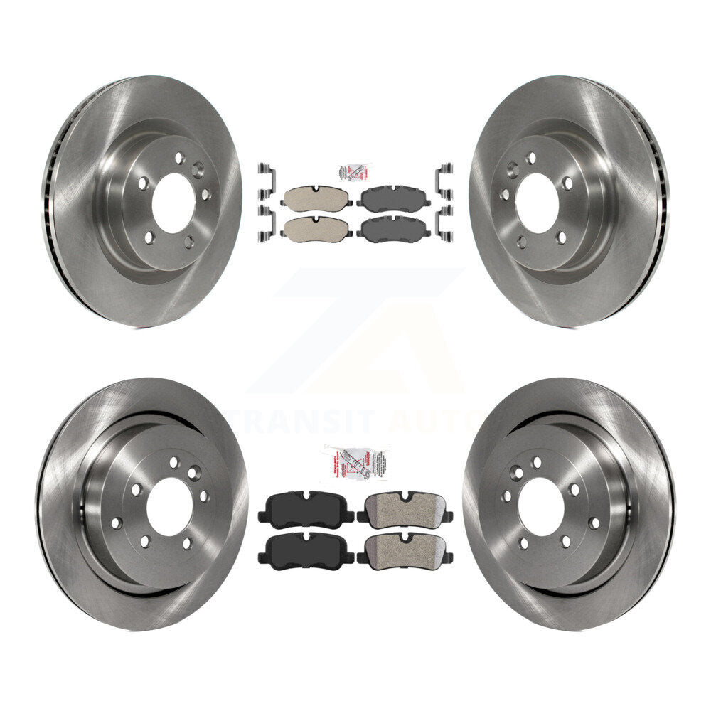 Front Rear Semi-Metallic Pads And Disc Brake Rotors Kit For Land Rover LR3 Range Sport K8A-102399