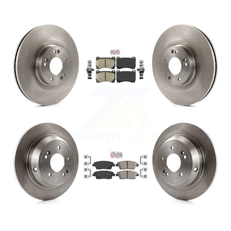 Front Rear Ceramic Pads And Disc Brake Rotors Kit For Hyundai Genesis K8A-102400