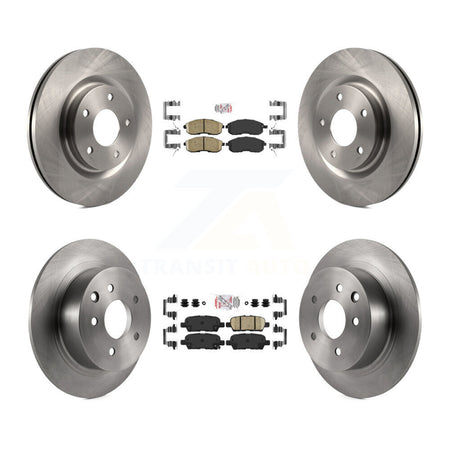 Front Rear Ceramic Pads And Disc Brake Rotors Kit For Nissan Juke K8A-102415