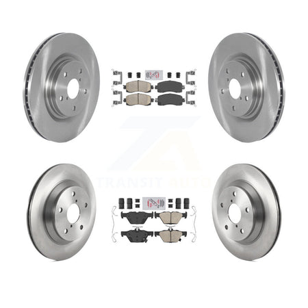 Front Rear Ceramic Pads And Disc Brake Rotors Kit For Subaru Forester Crosstrek K8A-102439