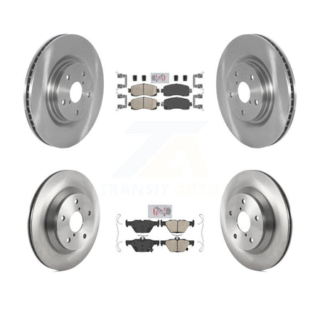 Front Rear Ceramic Pads And Disc Brake Rotors Kit For Subaru Forester Crosstrek K8A-102440