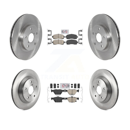 Front Rear Ceramic Pads And Disc Brake Rotors Kit For Subaru Forester K8A-102441