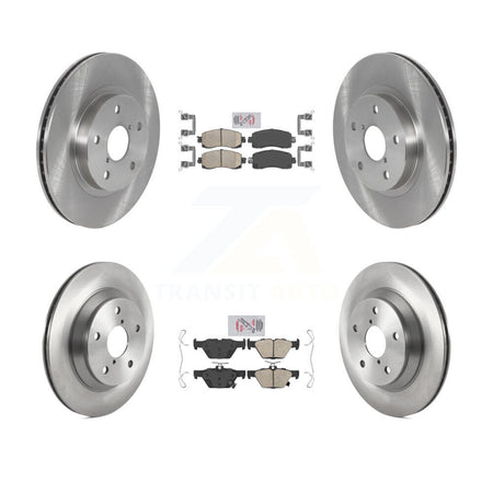 Front Rear Ceramic Pads And Disc Brake Rotors Kit For Subaru Forester K8A-102442