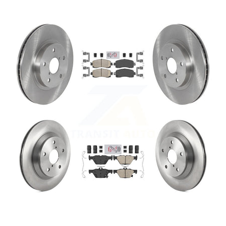 Front Rear Ceramic Pads And Disc Brake Rotors Kit For Subaru Forester K8A-102443