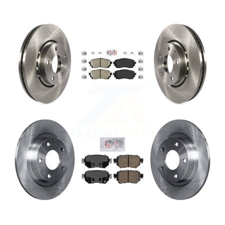 Front Rear Ceramic Pad And Disc Brake Rotor Kit For 2019-2021 Mazda 6 Naturally Aspirated K8A-102452