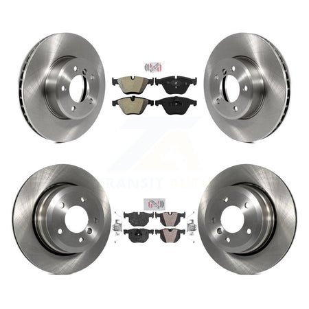 Front Rear Semi-Metallic Pad & Brake Rotor Kit For BMW 530xi 528i xDrive 535i 535xi 528xi K8A-102468